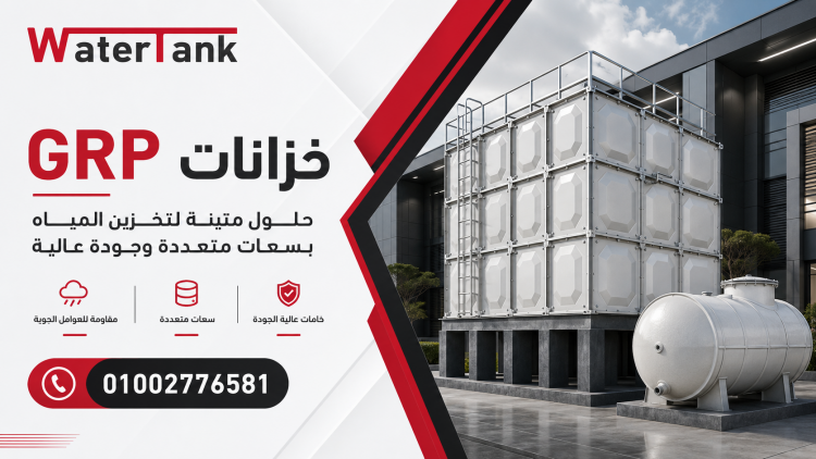 خزانات grp: الأنواع والمواصفات ودليل الاختيار